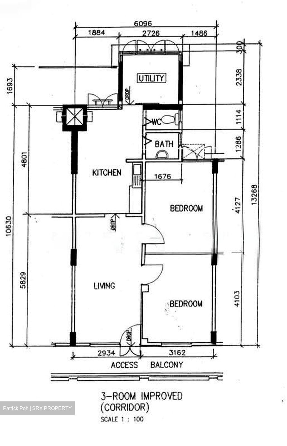 Blk 85 Whampoa View (Toa Payoh), HDB 3 Rooms #555312911